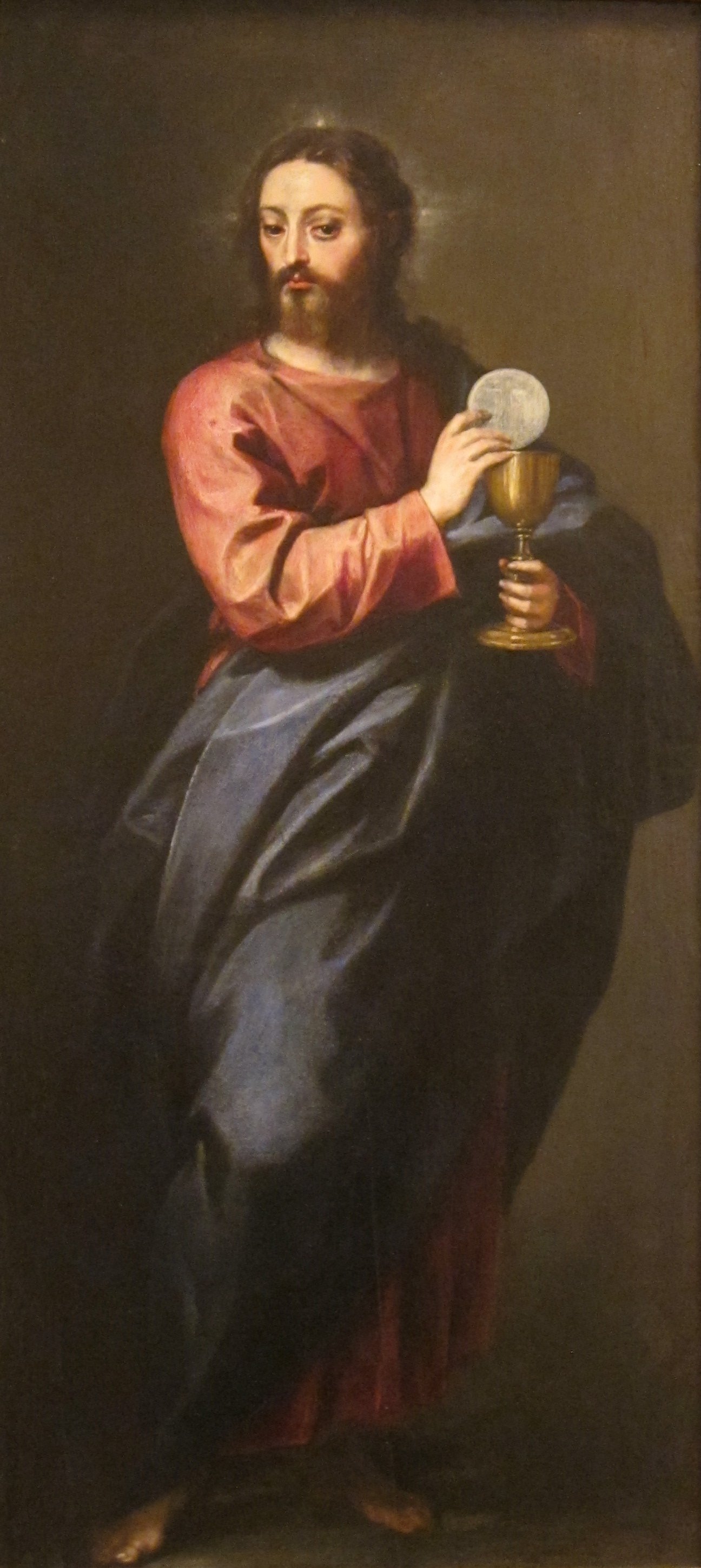 Alonso Cano, Christ Blessing the Host