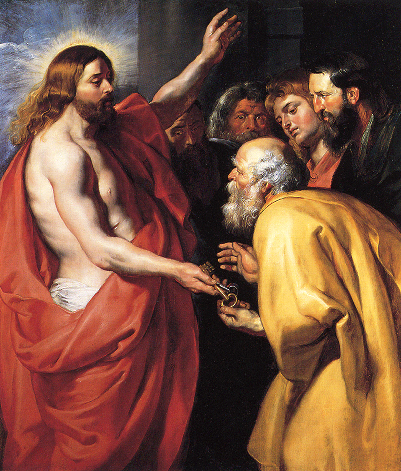 Peter Paul Rubens, Christ Giving the Keys to Saint Peter
